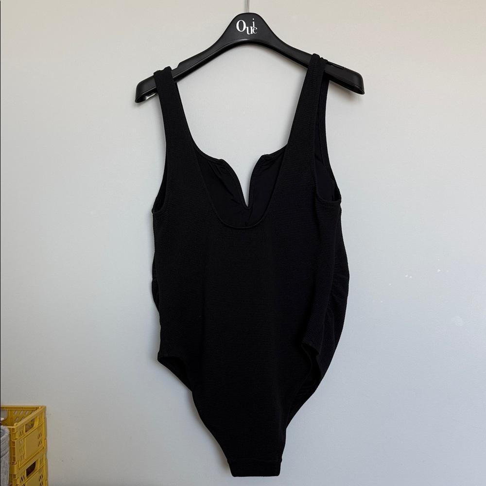 H&M Black One Piece Bodysuit Large - Picture 4 of 6